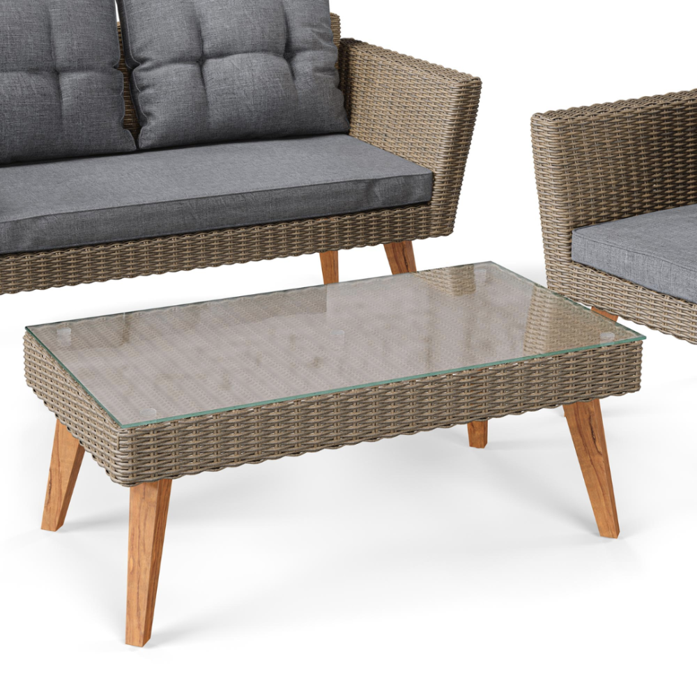 Набір садових меблів Di Volio Riva коричневий Київ - фото 4