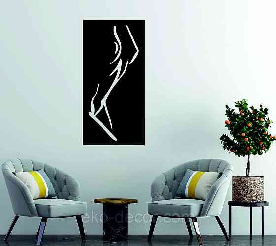 Декоративне настінне 3D Панно «Жіночий Образ», Декор на стіну з об'ємом Київ