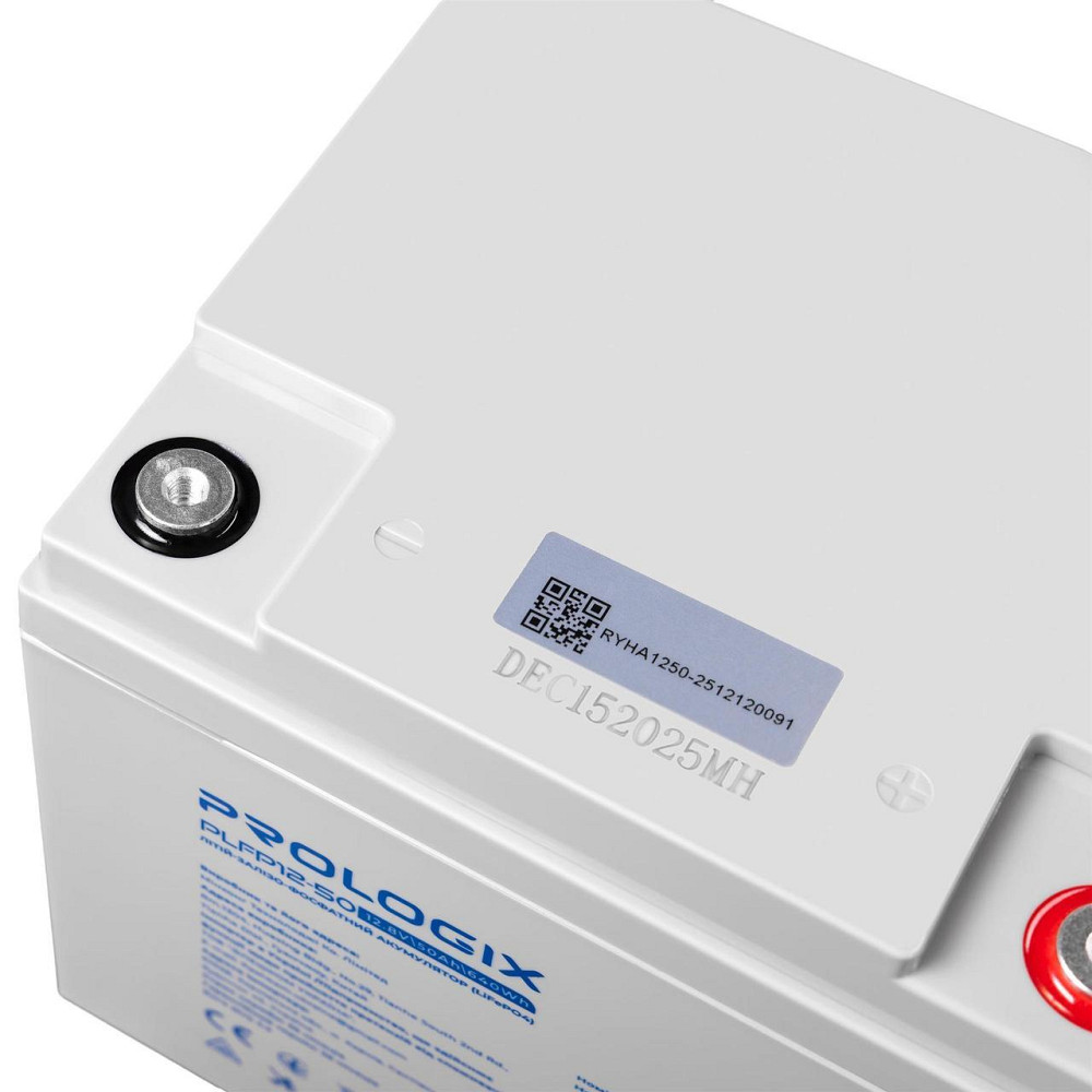 Акумуляторна батарея Prologix 12.8 V 50 AH 640 Wh (PLFP12-50) LiFePO4 ( 20606 ) Харків - фото 2