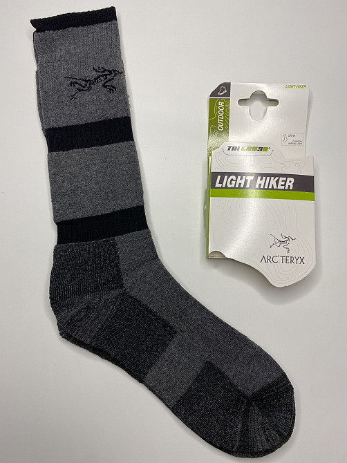 Носки Arcteryx Light Hiker Tri Layer М черный 39-43(р) Запорожье - изображение 1