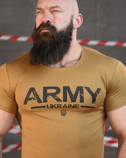 Тактична футболка потовідвідна SABUR армія кайот ВТ6573 Одеса - фото 5