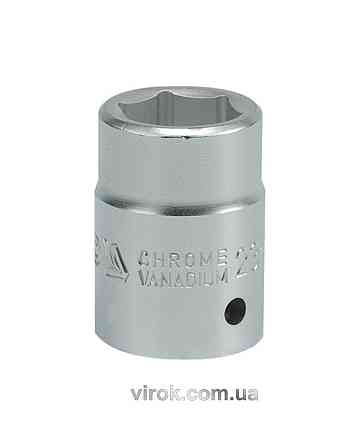 Головка торцева 6-гранна YATO : квадрат 3/4", М= 23 мм, L= 50 мм [12/96] Одеса