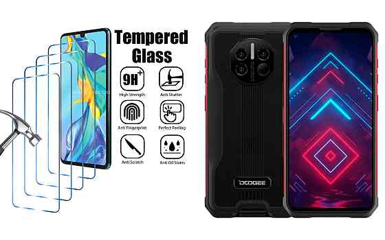 Защитное стекло ArmorGlass для Doogee V10, Doogee V11 – устойчивое к царапинам и ударам Киев