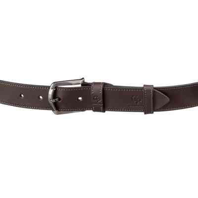 Ремень Grande Pelle Джинсовый Коричневый (11158) Винница