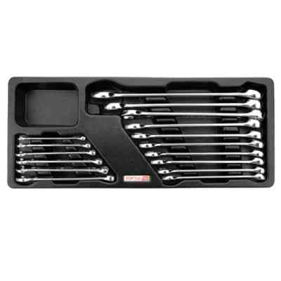 Ключ Toptul ріжково-накидний 6-24мм 16 шт. у ложементі (GAAT1602) Вінниця