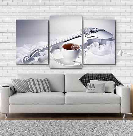 Модульная картина Кофе Art-214_3 Киев
