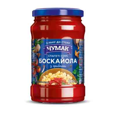 Соус Чумак Боскайола з грибами 290 г с/б (4823096008929) Вінниця