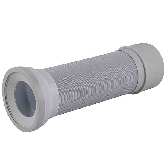 Гофротруба OPTIMUM унітазна армована 110/830мм для пластикової каналізації OPTI-11038/83 (000031802) Київ