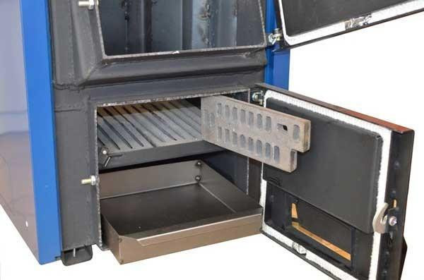 Котел твердопаливний Корді АОТВ 14 СТ сталь 6 мм котел на дровах 14 кВт до 120 м2 для дому та дачі з заднім димоходом Тернопіль - фото 7