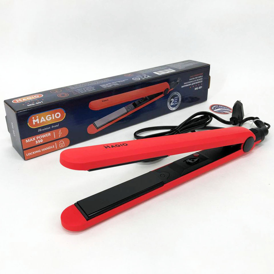 Утюжок с регулятором температуры, Топ выпрямитель для волос, Широкий утюжок для выпрямления волос BM-64 Львов - изображение 7