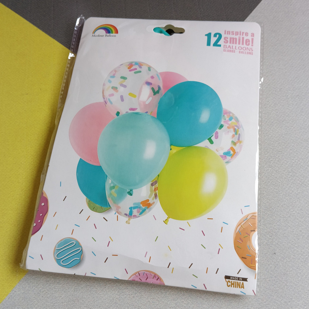 Набор шариков 12шт для праздника для фотозоны 010975 Киев - изображение 2