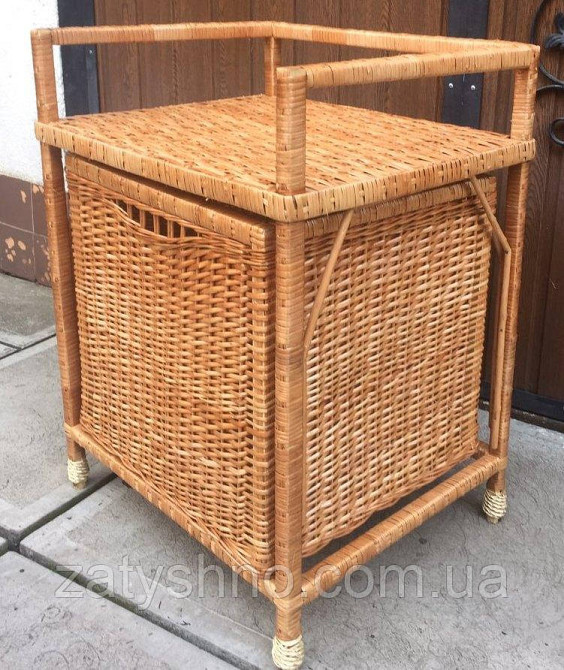 Комод  плетеный на 1 шуфляду  с полкой Киев - изображение 2