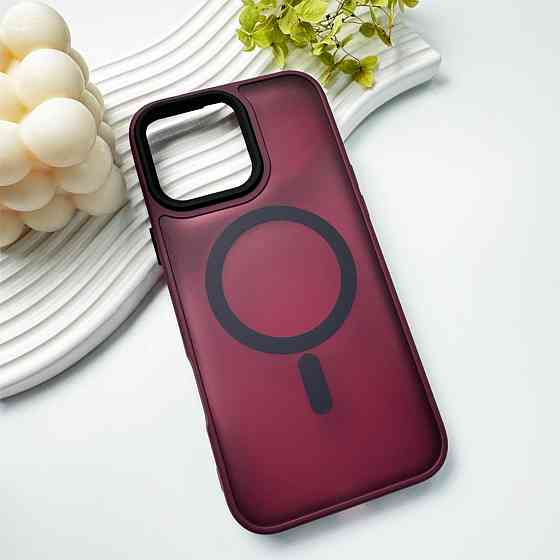 Чехол для iPhone 16 Pro Cosmic Magnetic Red Киев