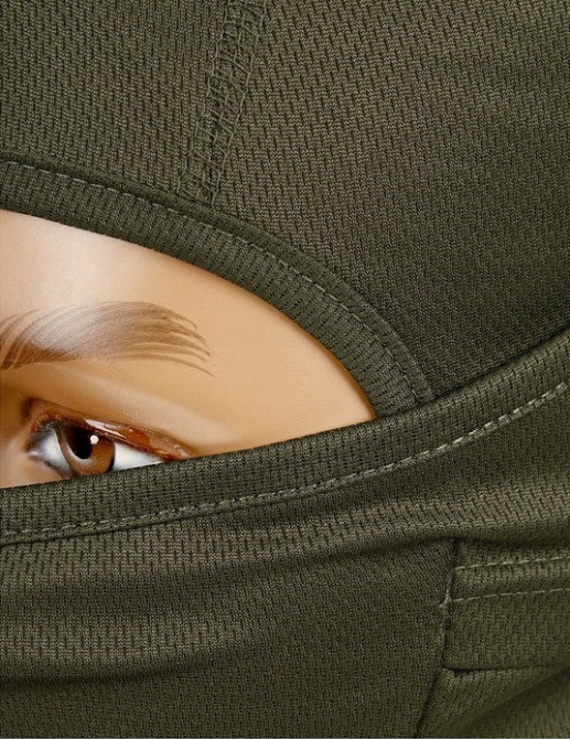 Універсальна Балаклава багатофункціональна термоактивна 1 отвір Mil-Tec від Sturm (12110101) Olive Нововолинськ - фото 9