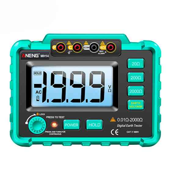 Тестер сопротивления заземления (Мегаомметр) ANENG MH14 Киев