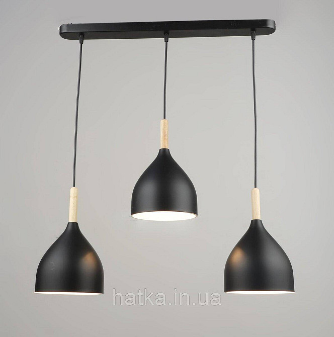 Люстра подвесная Sirius B N5656/3H BK Киев - изображение 2