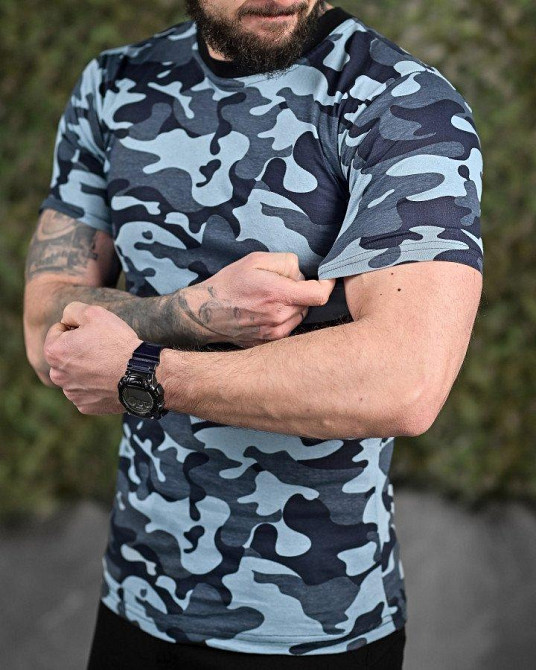 Хлопковая футболка sea kamo ДЛ6532 Одесса - изображение 4