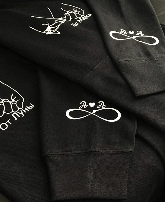 Парные худи для парня и девушки! Парные толстовки . Парные кофты . King \ Queen Черновцы - изображение 3