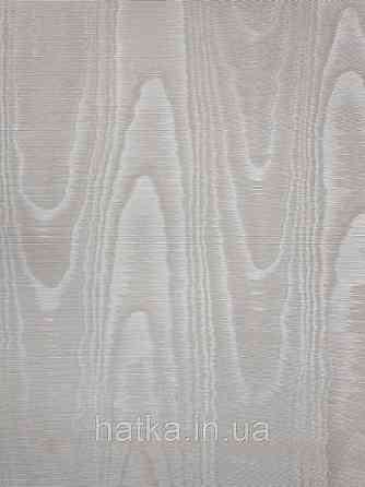 Шпалери вінілові на паперовій основі Sirpi Italian Silk 7 хвилясті смуги зріз дерева світло рожеві з сріблом Київ
