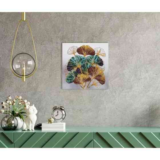 Набор-миди для вышивания бисером «Изумрудная ветвь» AMB-088 на натуральном холсте Винница