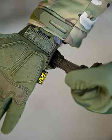 Тактичні рукавички Mechanix M-PACT 3Glove, PRC oliva ПП8217 Одеса