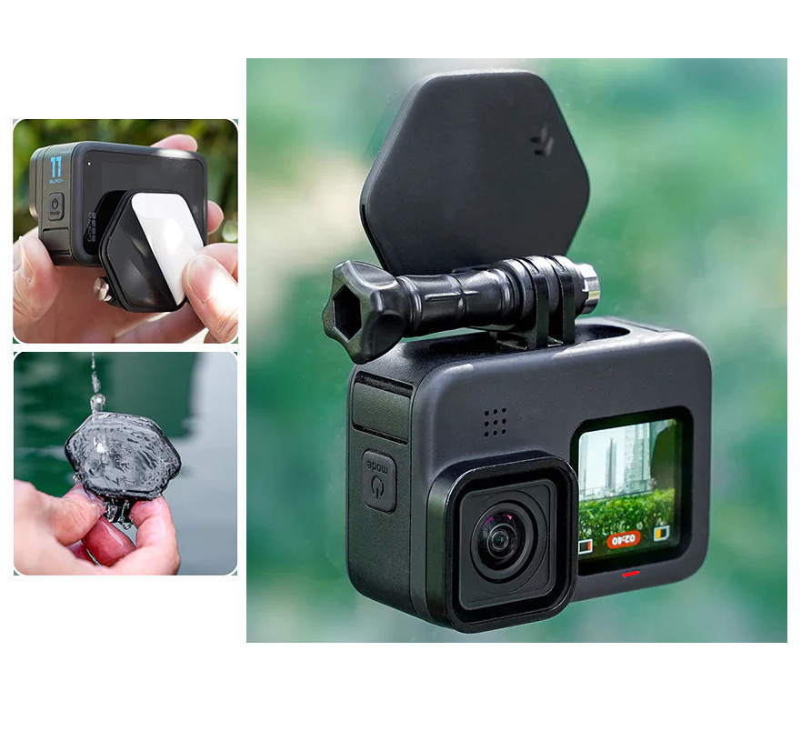 Кріплення магнітне для екшн камери на шию на клею Telesin TE-MMK-001 Київ - фото 3