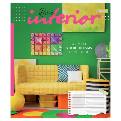 Зошит 1 вересня А5 Interior 96 аркушів, лінія (766501) Вінниця - фото 3