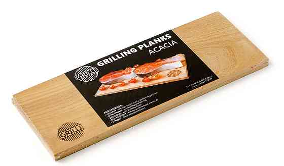 Планки для гриля з акації 40x15x0,8 см 2 шт GRILLI 773777 Код: 012539 Рівне