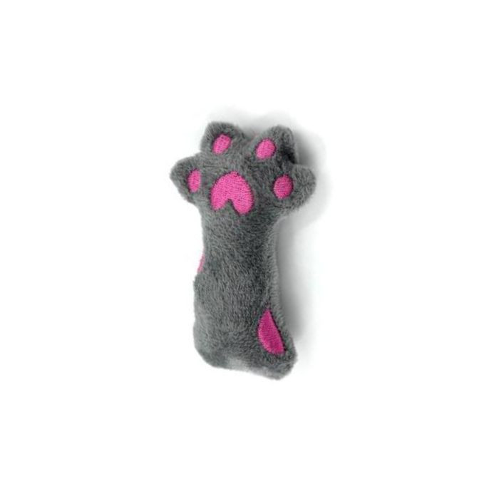 HIPPIE PET Іграшка для котів Лапка сіра 10,5 см Киев - изображение 1