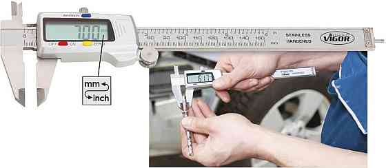 Штангенциркуль цифровий електронний VIGOR V1713 150 мм 0.01мм Одеса