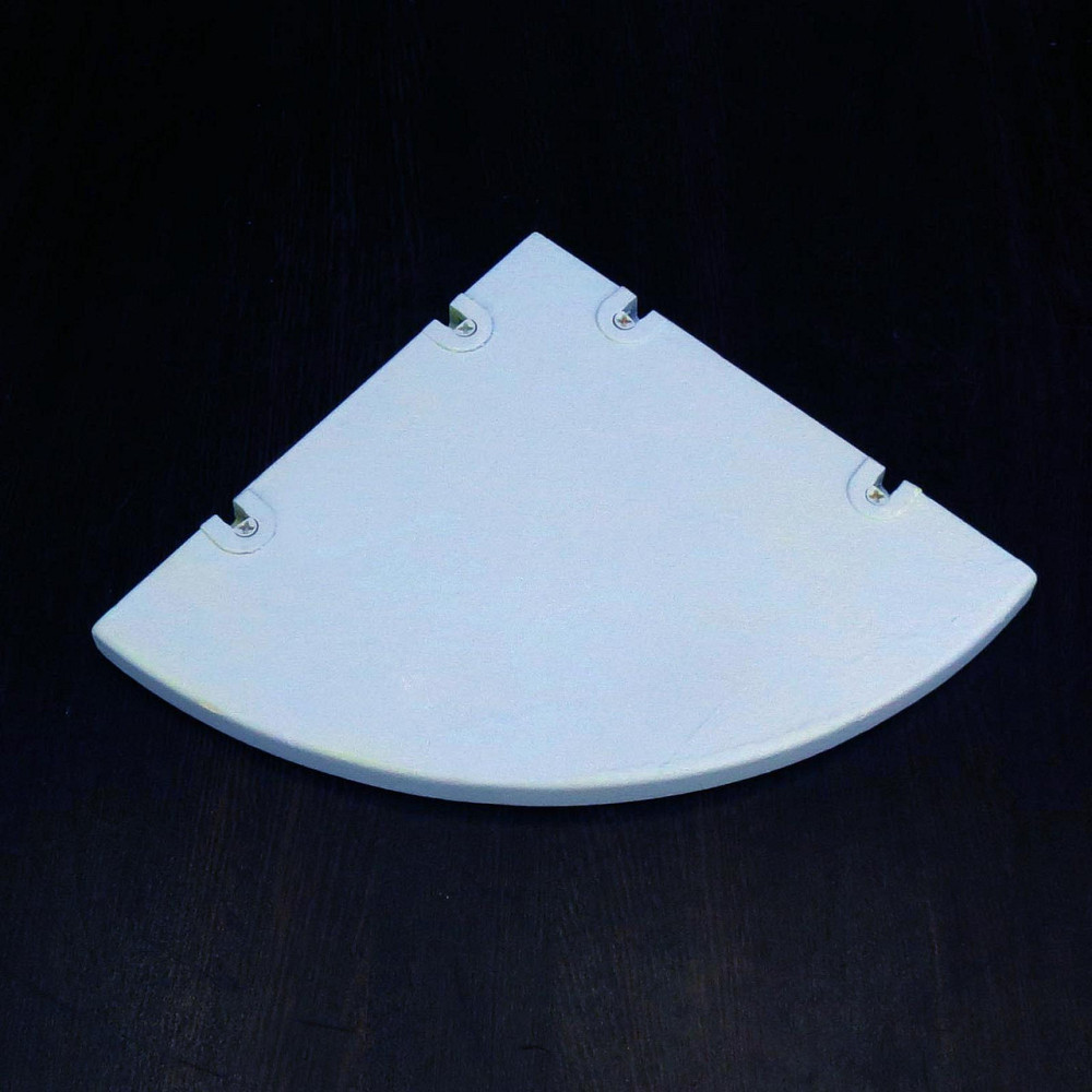 Угловая настенная полка 