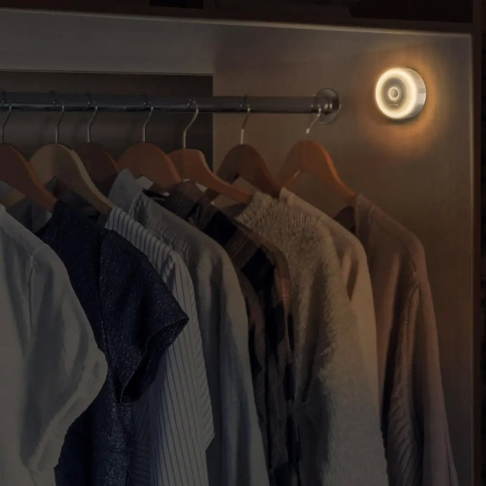 LED нічник ZYFYYDS з ІЧ датчиком руху та освітленості, магнітним кріпленням, акумулятором і зарядкою micro-USB, холодне світло Николаев - изображение 2