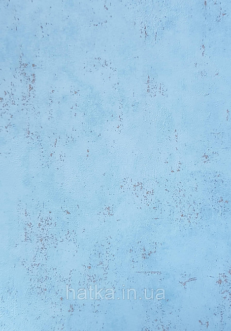 Шпалери вінілові на флізеліні Caselio 0.53х10 Beton 2 під штукатурку під бетон блакитні м'ята із золотистим Київ - фото 2