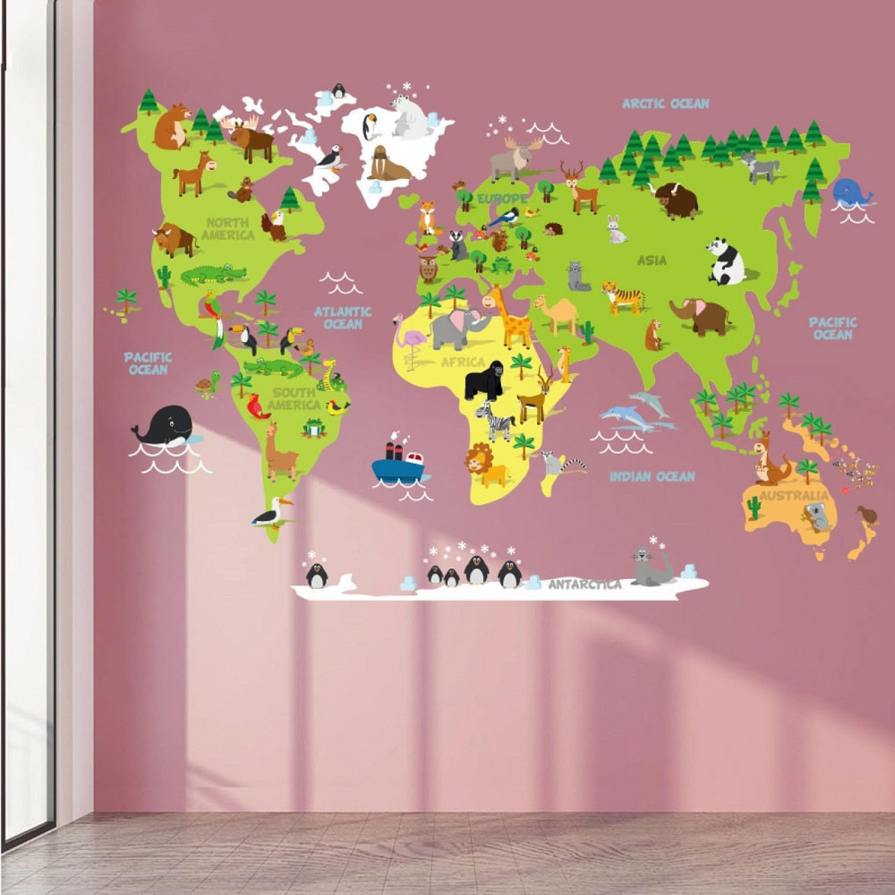 Наклейка виниловая декоративная в детскую комнату 