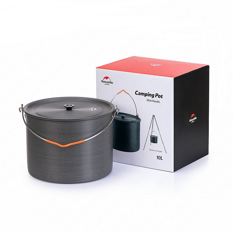 Котел Naturehike Camping 10 л grey NH19CJ003 Рівне - фото 3