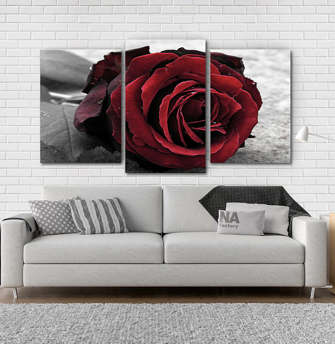 Модульная картина Роза Art-32_3 Киев - изображение 2