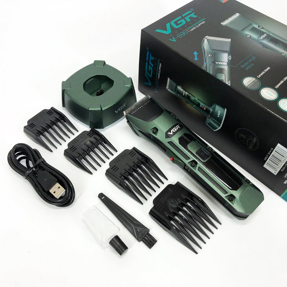 Триммер для самостоятельной стрижки волос, Машинка для стрижки окантовки Электромашинка волос VG-77 Киев - изображение 5