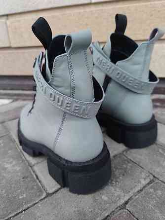 AVALON Черевики жіночі AVALON мятные натуральная кожа зима высота 16 см размер 38-40 (4910) Коломия