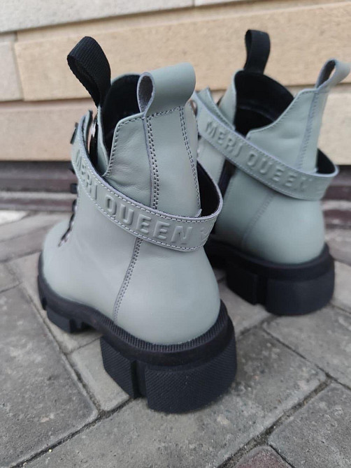 AVALON Черевики жіночі AVALON мятные натуральная кожа зима высота 16 см размер 38-40 (4910) Коломия - фото 4