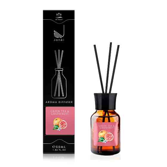 Аромадиффузор для дома Зеленый чай и грейпфрут Green Tea & Grapefruit Janel 55 мл Киев