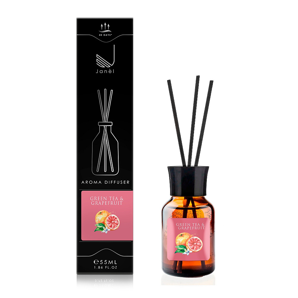 Аромадиффузор для дома Зеленый чай и грейпфрут Green Tea & Grapefruit Janel 55 мл Киев - изображение 3