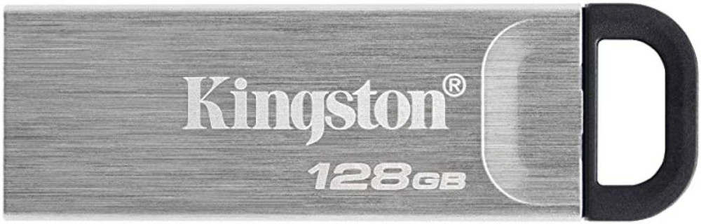 Флешка flash Kingston USB накопичувач 3.2 DT Kyson 128GB, колір сіро-чорний DTKN / 128GB Одеса - фото 3