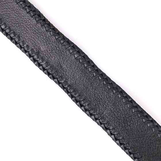 Ремень-автомат CROCODILE LEATHER 18010 из натуральной кожи крокодила Черный Киев