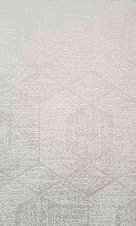 Шпалери вінілові на флізеліні Marburg Memoria 1.06х10 геометрія фігури роми сріблясті на білому Київ