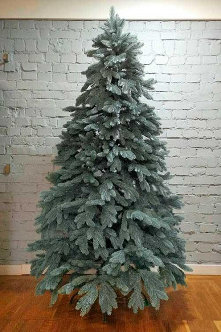 Штучна пухнаста ялинка Еліт (висота 1.50 м) лита (Блакитна) Київ - фото 10