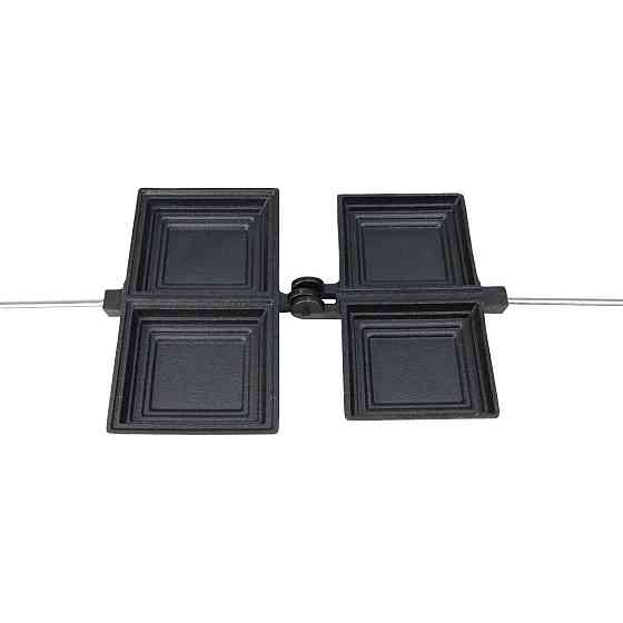 Чугунная сэндвичница SANTOS, 19,5 х 10 см 897320 Код: 011598 Ровно