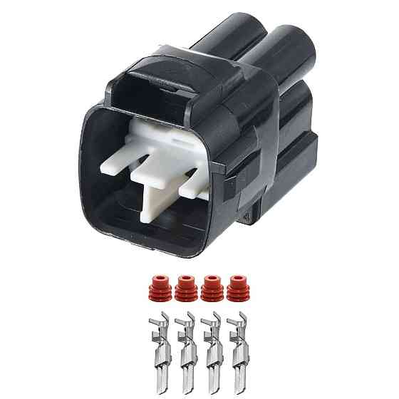 Разъем коннектор 4-кон., 7282-7041-4 YAZAKI Япония универс., Моторный отсек, Lexus, Toyota 40684 Киев