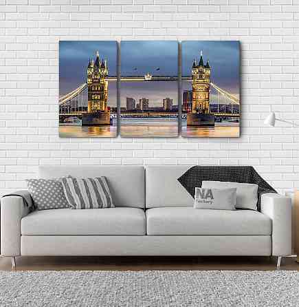 Модульная картина Ночной Лондон Art-28_3А Киев