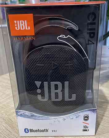 Портативна колонка JBL Clip 4 Black.JBL Clip 4 Black Харків