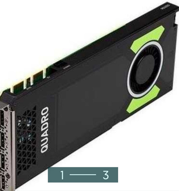 Відеокарта NVIDIA Quatro M4000 8Gb. DDR5 Харків - фото 3